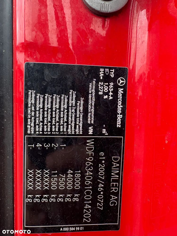 Mercedes-Benz ACTROS 1845 - 11