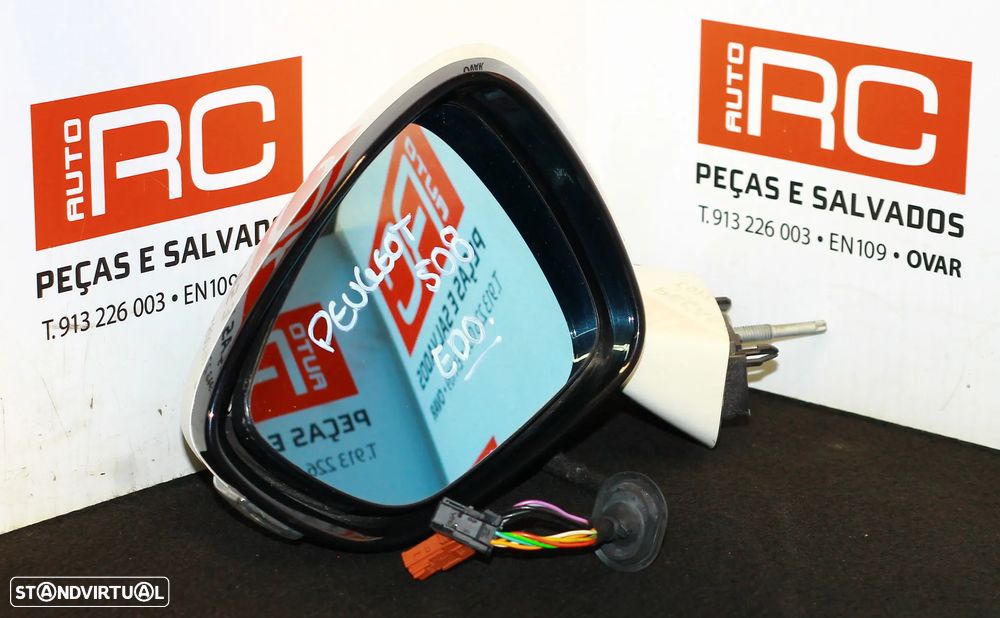 ESPELHO RETROVISOR ESQUERDO PEUGEOT 508 - 2