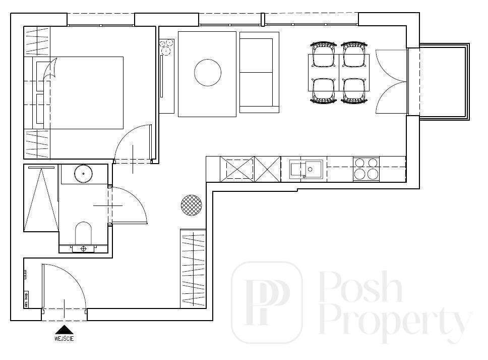 Apartament z balkonem, Św. Wawrzyńca