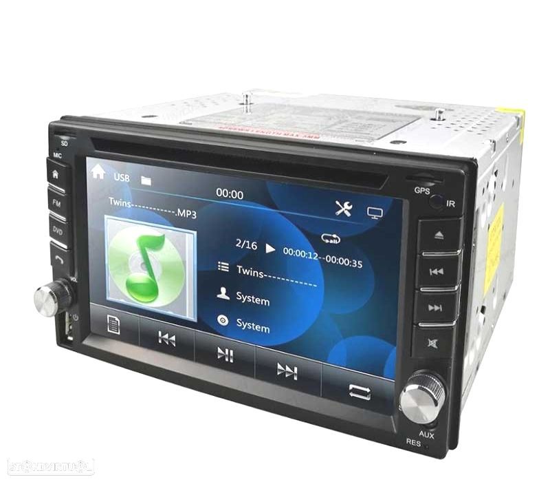 AUTO RADIO 2DIN 7" PARA SEAT USB SD GPS DVD TACTIL HD 1996-2008 - 1