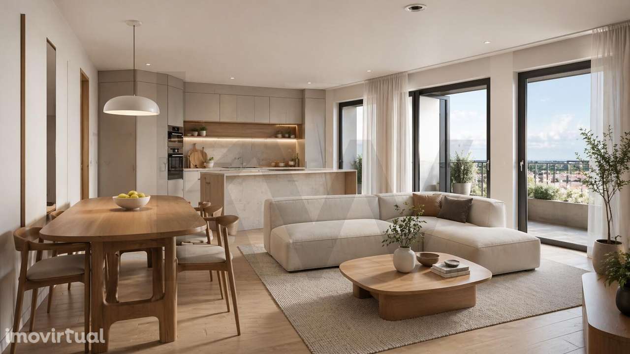 O Seu Novo Refúgio em Santa Marta do Pinhal: Modernidade com Entrega e - Grande imagem: 4/13