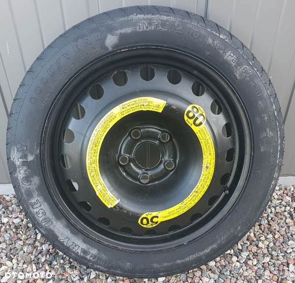 KOŁO DOJAZDOWE 7125/80R17 AUDI A4 B6 B7