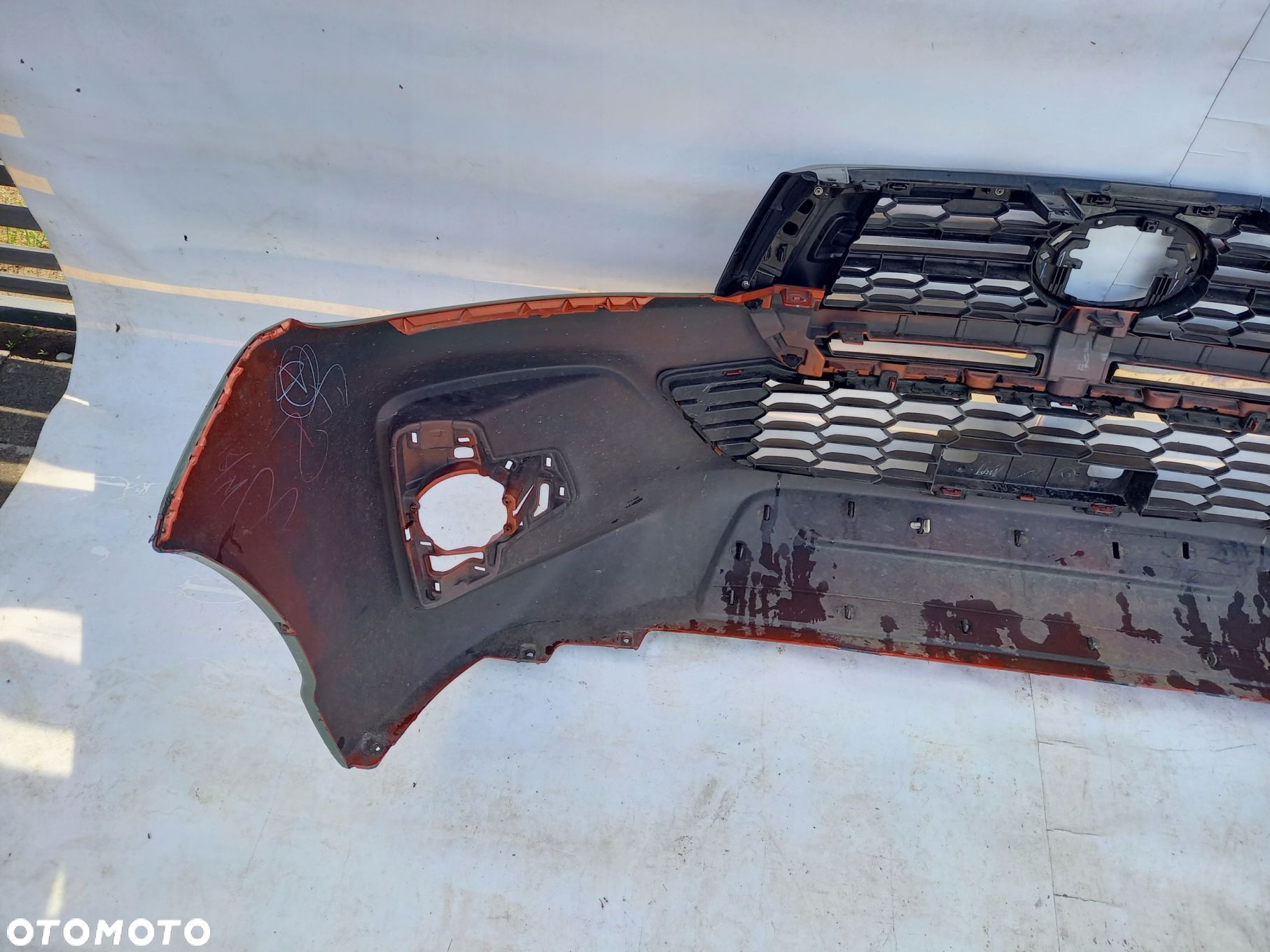 Toyota Hilux 8 VIII Lift zderzak przedni przod + atrapa dokladka - 11
