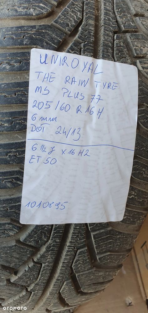 Felgi stalowe z oponami 5x108 6,5J 205/60 R16 1010895 - 17