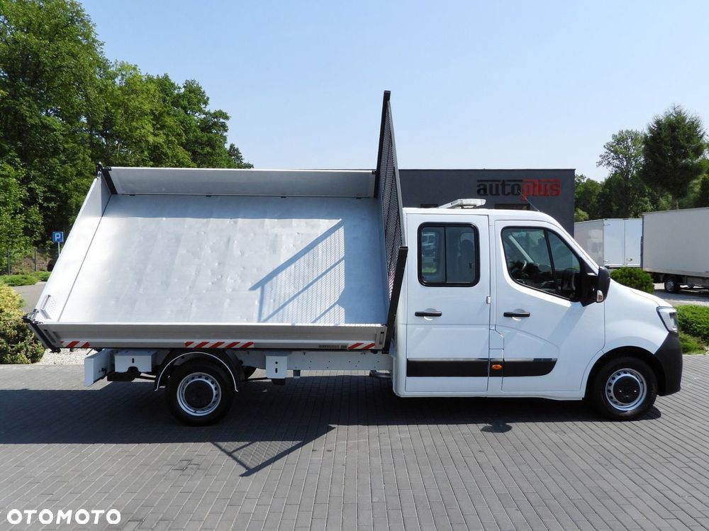 Renault MASTER WYWROTKA TROJSTRONNA PODWÓJNA KABINA DOKA 7 MIEJSC TEMPOMAT LEDY KLIMATYZACJA  165KM - 10