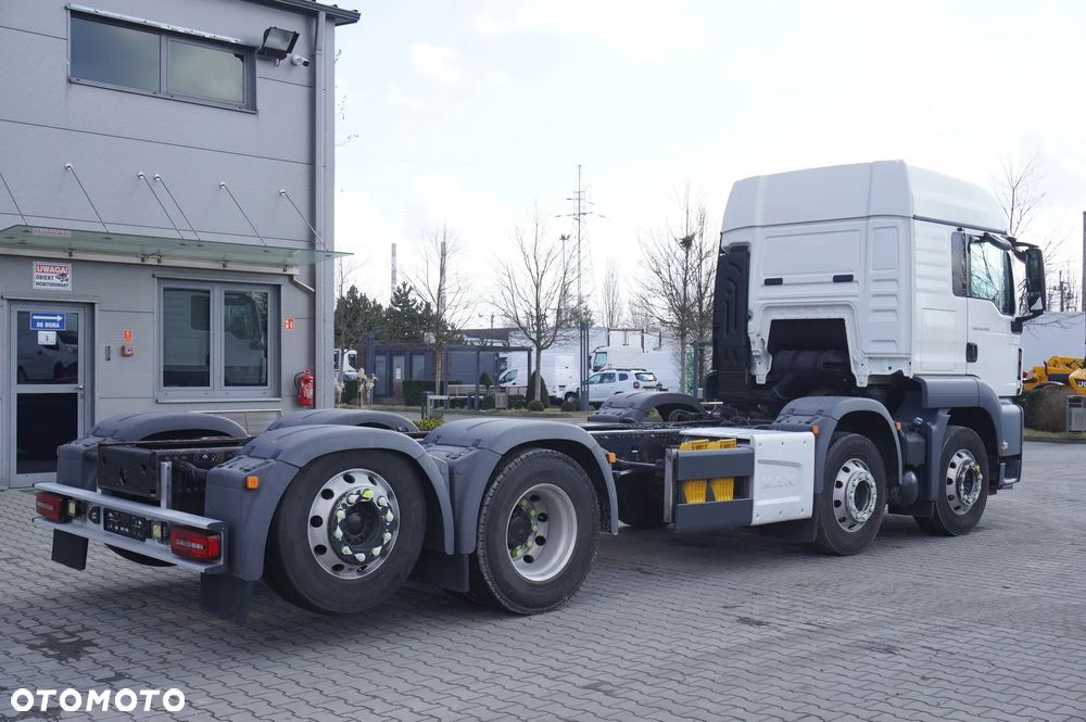 MAN TGS 35.420 8×2 / Chassis 6.4 m / 3 steered axles / 3 units - 8