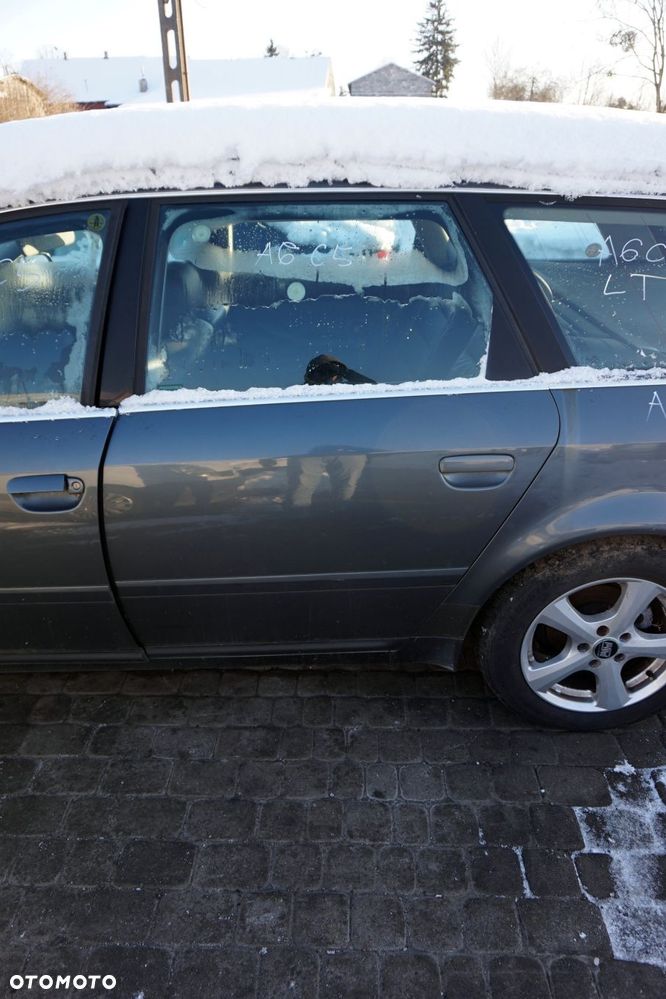 DRZWI TYLNE LEWE A6 C5 LIFT KOMBI LX7Z  SZARY AUDI 2001-2004 - 1