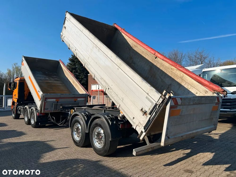 MAN TGS 26.510 6x4 + Przyczepa Kempf 3-Stronny Wywrot | 510 KM | Automat | - 11