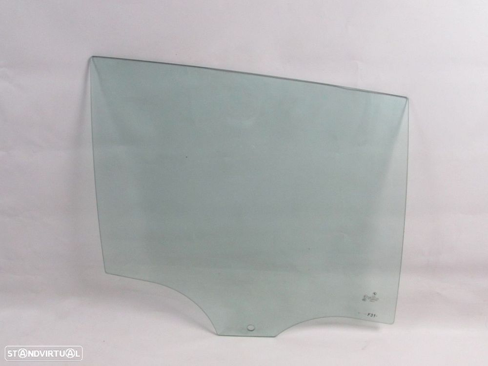 Vidro da porta Direito/Trás Seminovo/ Original BMW 3 Touring (F31) 51357259842 - 1