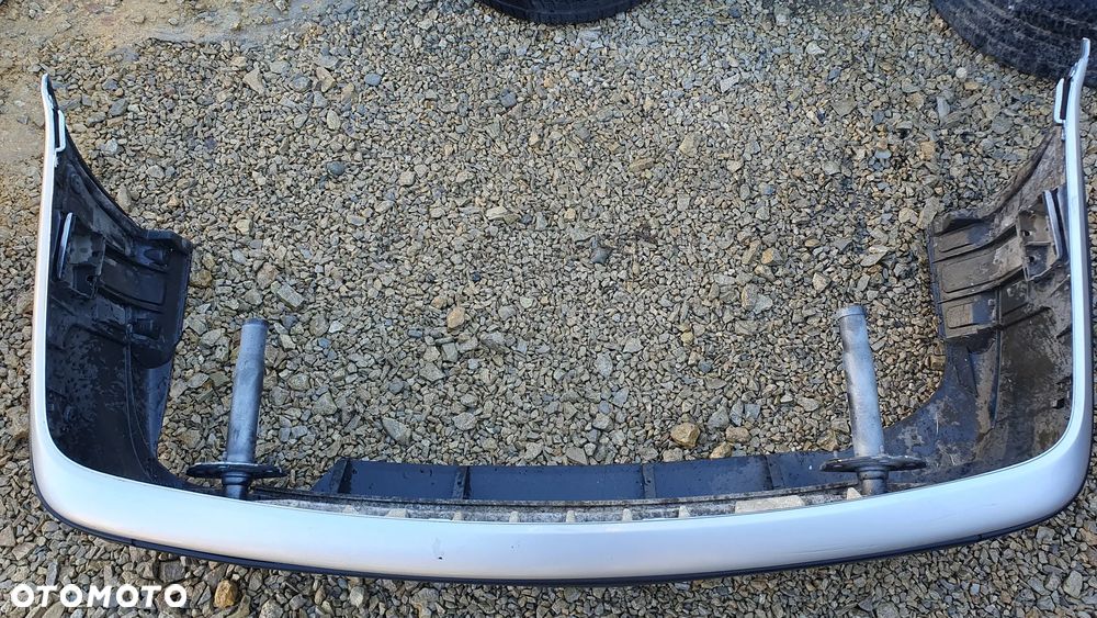 BMW E39 ZDERZAK TYŁ TYLNY LISTWY BELKA ABSORBER ODBOJE PRZEDLIFT SREBRNY - 2