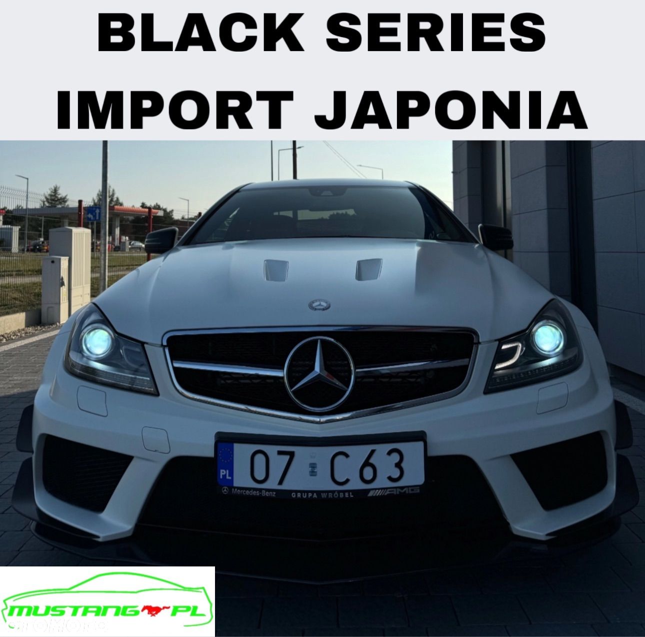 Mercedes-Benz Klasa C 63 AMG Coupe AMG SPEEDSHIFT MCT Black Series - 1