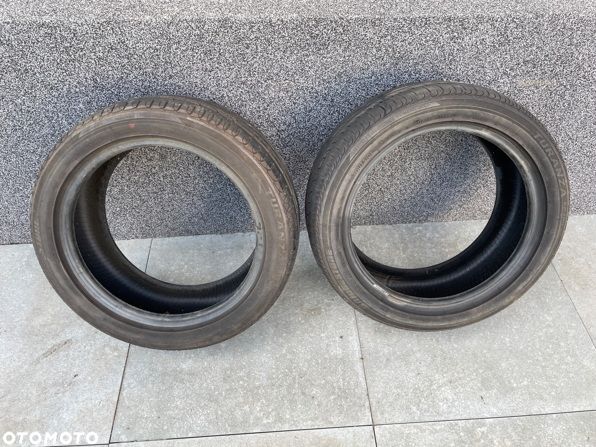 2xOpona Lato  215/45/16 Bridgestone 6 ,36mm - 5