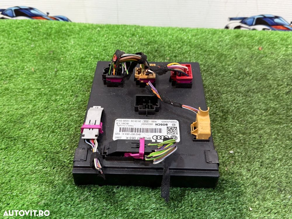 BCM MODUL CALCULATOR CONFORT AUDI A4 SE 2.0 DIESEL 2010 COD OEM 8K0907063 8K0907063K 2009-2016 - 1
