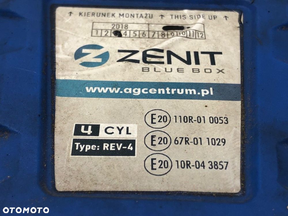 KOMPUTER DO GAZU LPG ZENIT BLUE BOX REV-4  OPEL ZAFIRA A nadwozie wielkoprzestrzenne (MPV) (T98) - 4