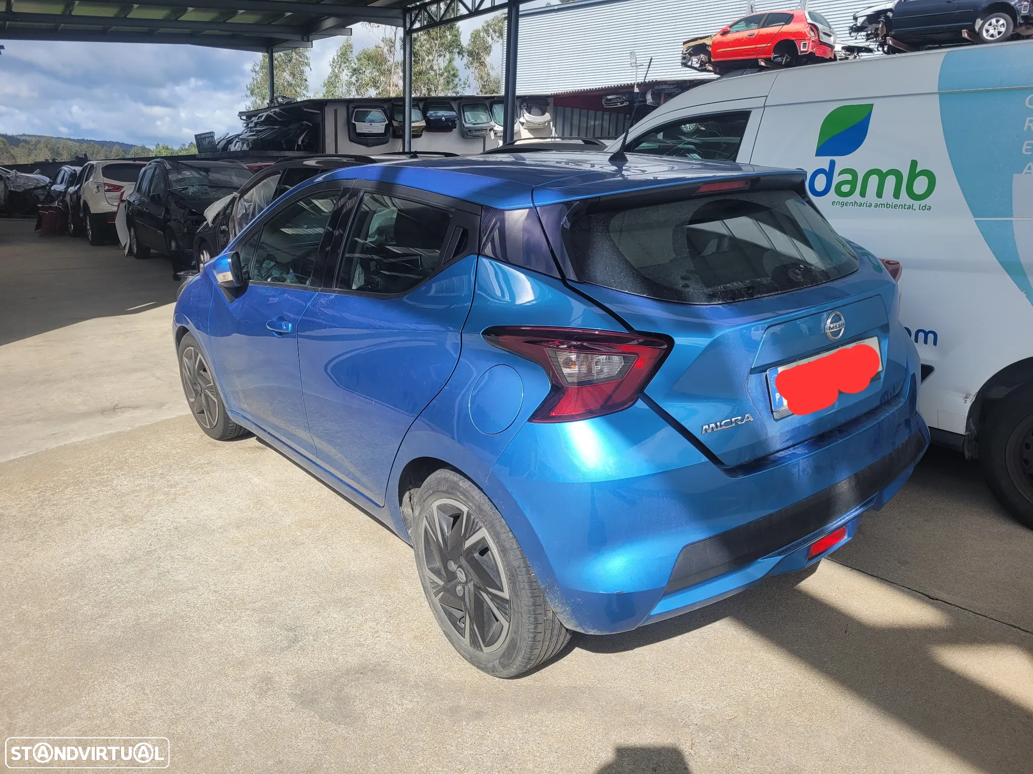 Nissan Micra K14 2022 para peças - 2