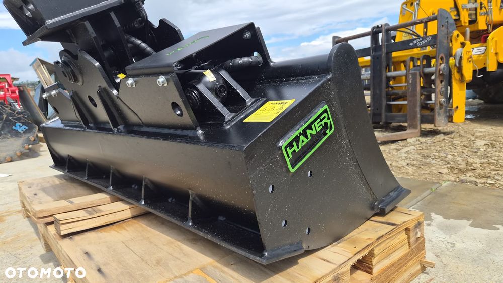 Łyżka skarpowa hydrauliczna 140cm złącze MS03 Lehnhoff skarpówka uchylna 150 120 - 9