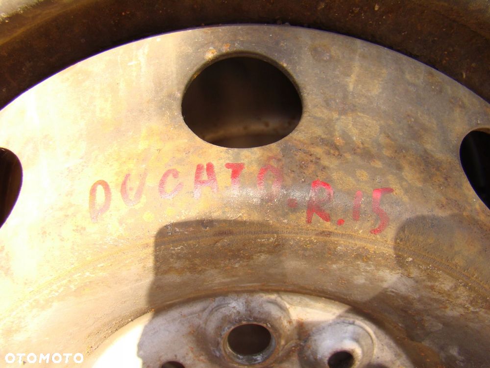 felga stalowa 15" iveco daily 99-06 ducato boxer jumper 2006-2020 - 2