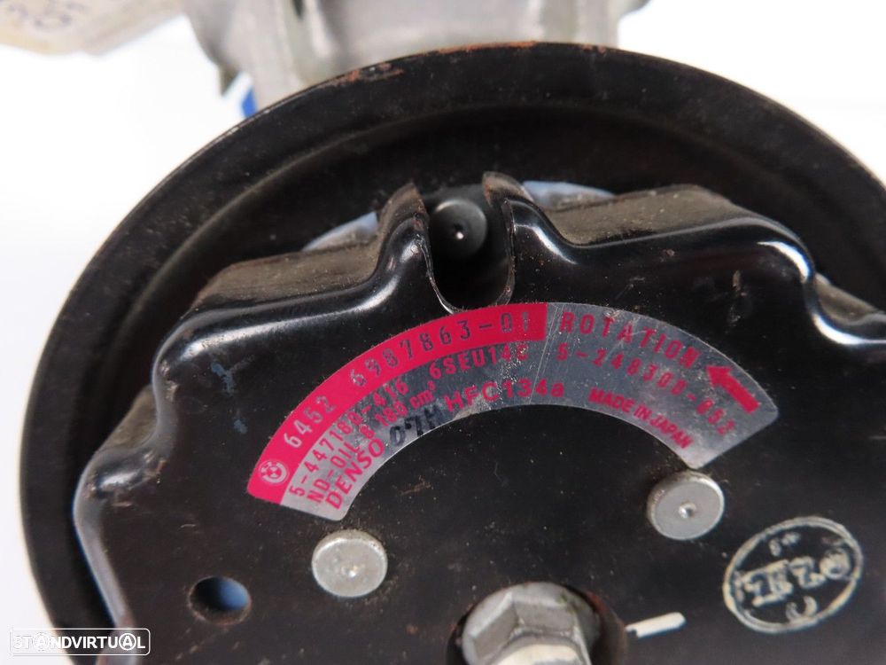 Compressor de AC / Ar Condicionado Usado / Original BMW 5 (E60)/BMW 5 Touring (E... - 6