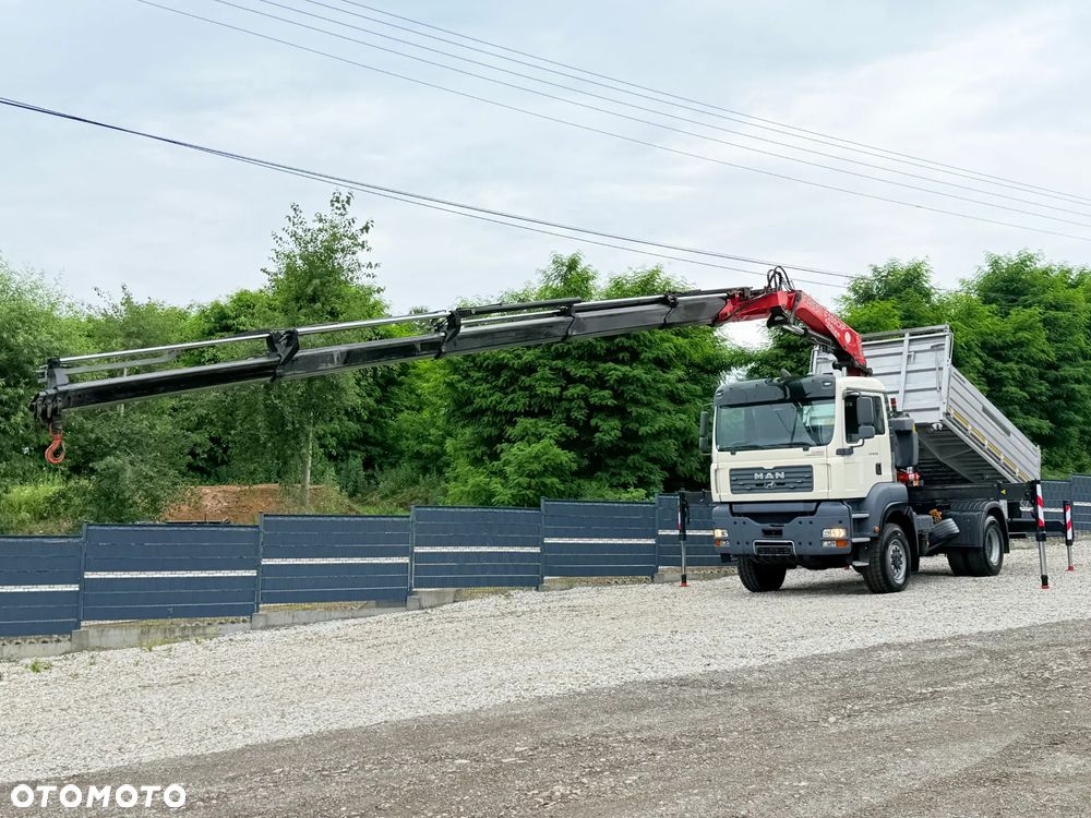 MAN * MAN TGA 18-350 * 4x4 * HDS Fassi 235 CXP * Kiper Wywrotka * Sprowadzony* Bardzo Dobry Stan * - 23