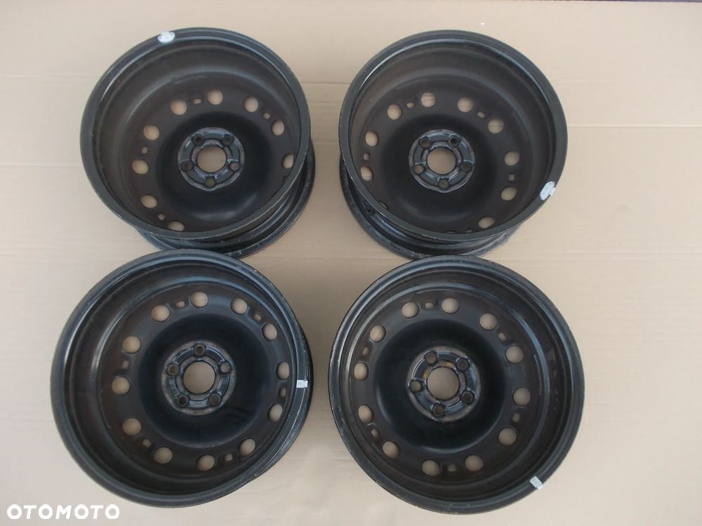 Felgi stalowa komplet VW Polo Seat ibiza Fabia 6J x R15 ET43 6Q0601027G - 10