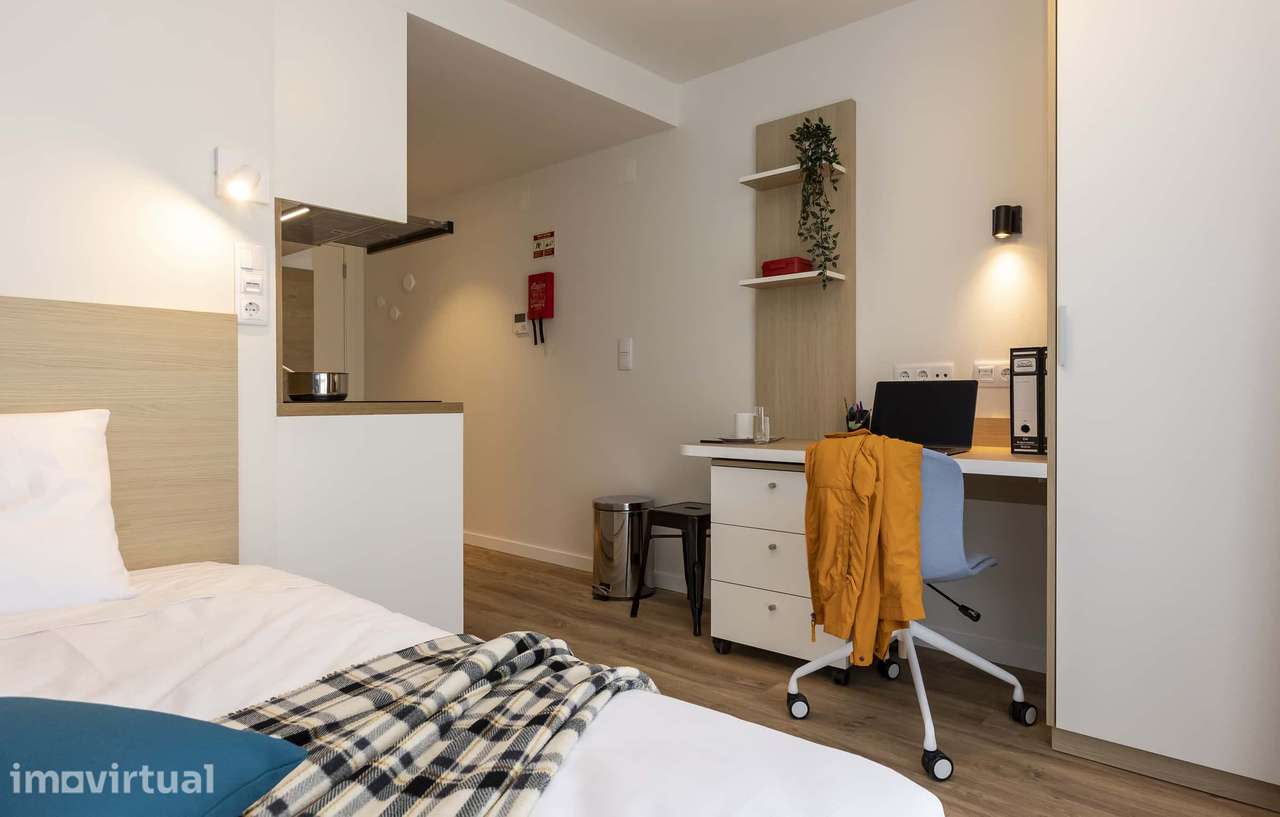 Deluxe Studio for rent in Belém, Lisbon (Single Occupancy) - Grande imagem: 2/20