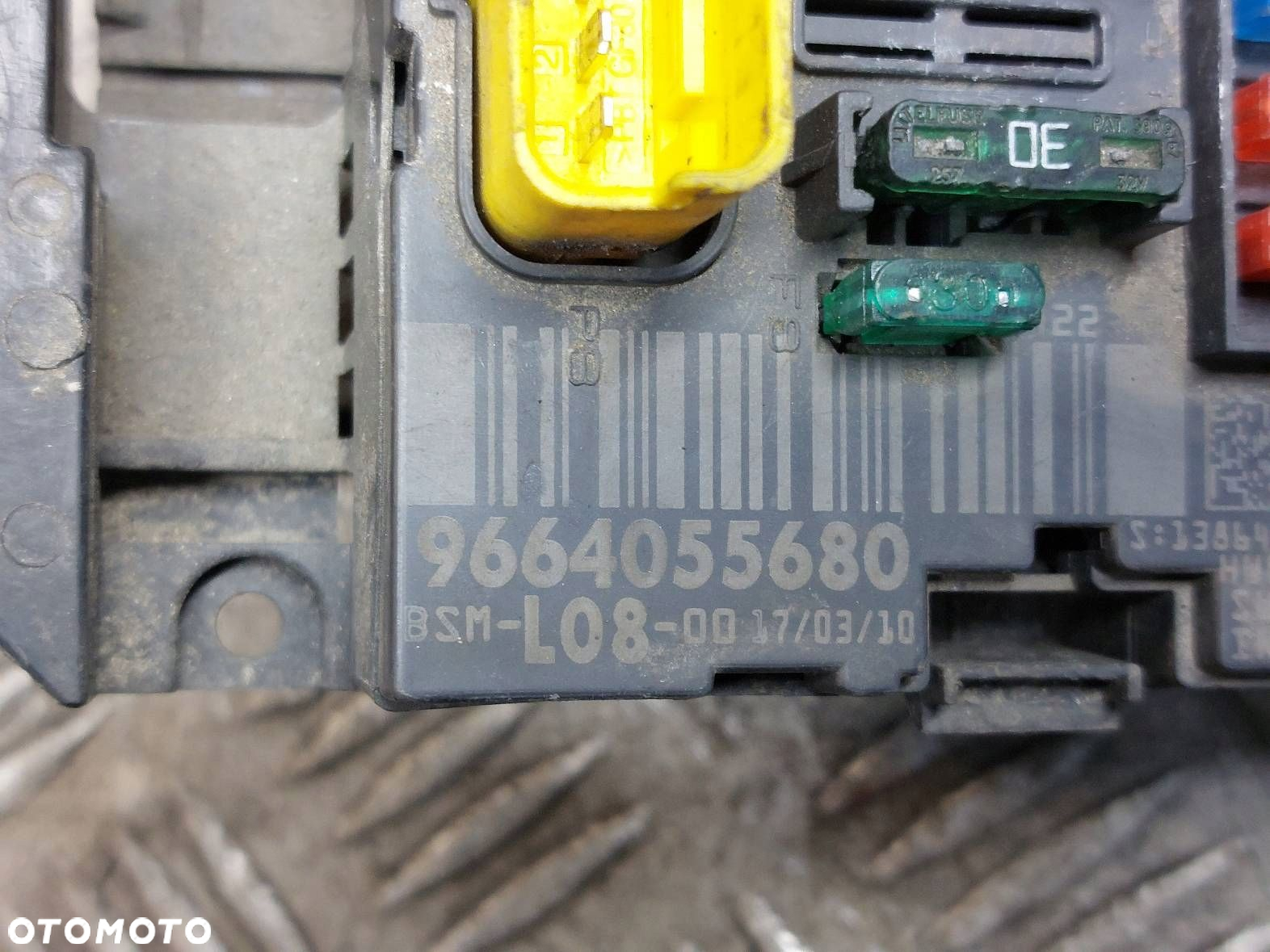 ZESTAW STARTOWY CITROEN C4 PICASSO I 1.6 HDI 9663476380 9664055680 - 4