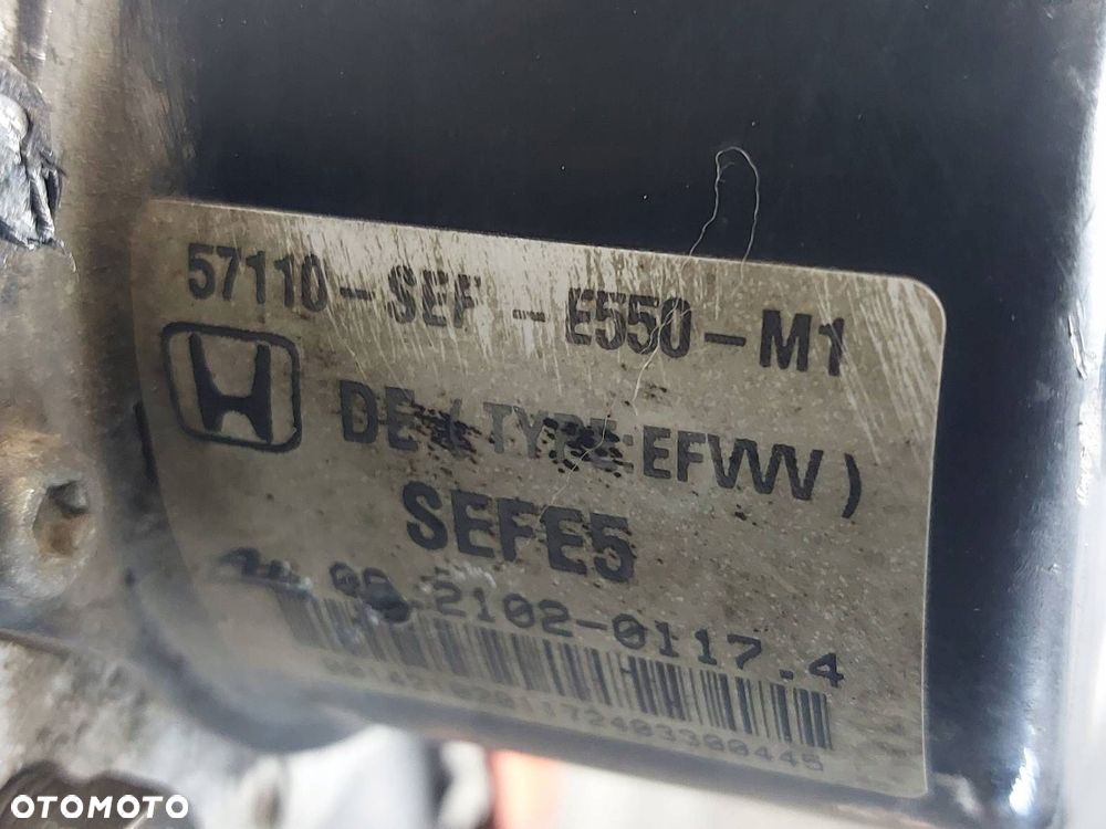POMPA STEROWNIK ABS HONDA ACCORD VII 2.2 D 57110-SEF-E550-M1 - 2