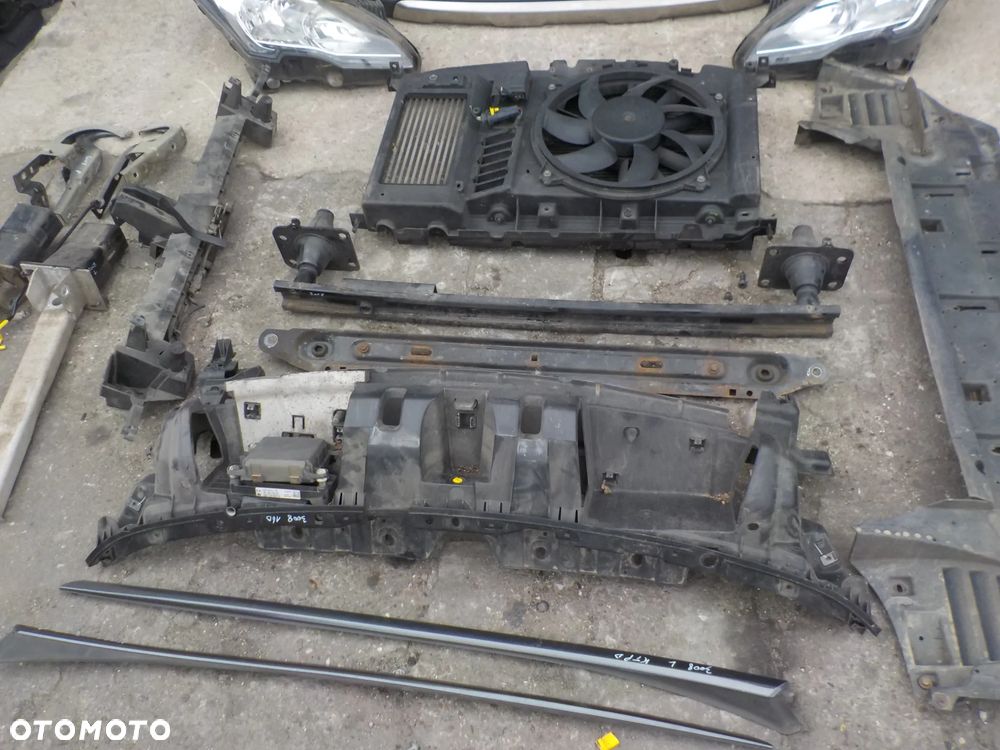 PEUGEOT 3008 I LIFT 1.6 E-HDI PRZÓD MASKA ZDERZAK BŁOTNIKI LAMPY ANGIELSKIE KOLOR KTPD - 13