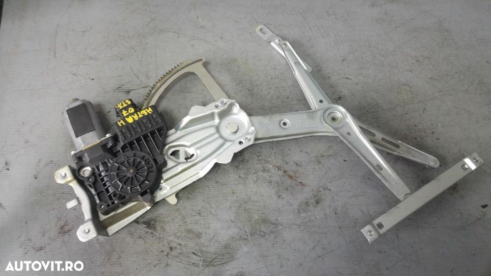 macara cu motoras stanga fata opel astra h 13100417lh 13101480lh - 1