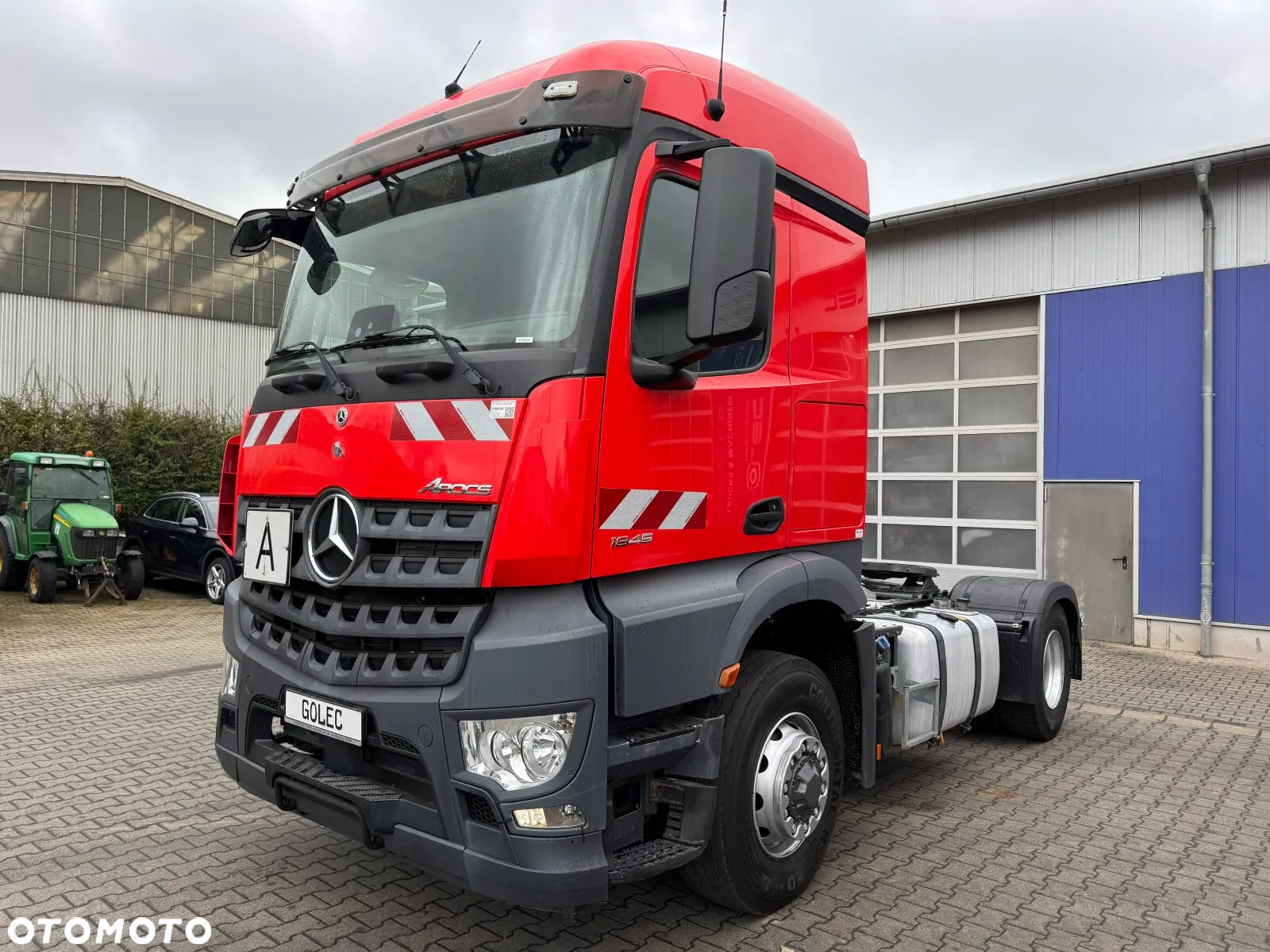 Mercedes-Benz AROCS 1845 LS 4x4 HAD CIĄGNIK SIODŁOWY Z HYDRAULIKĄ WYWROTU - 2