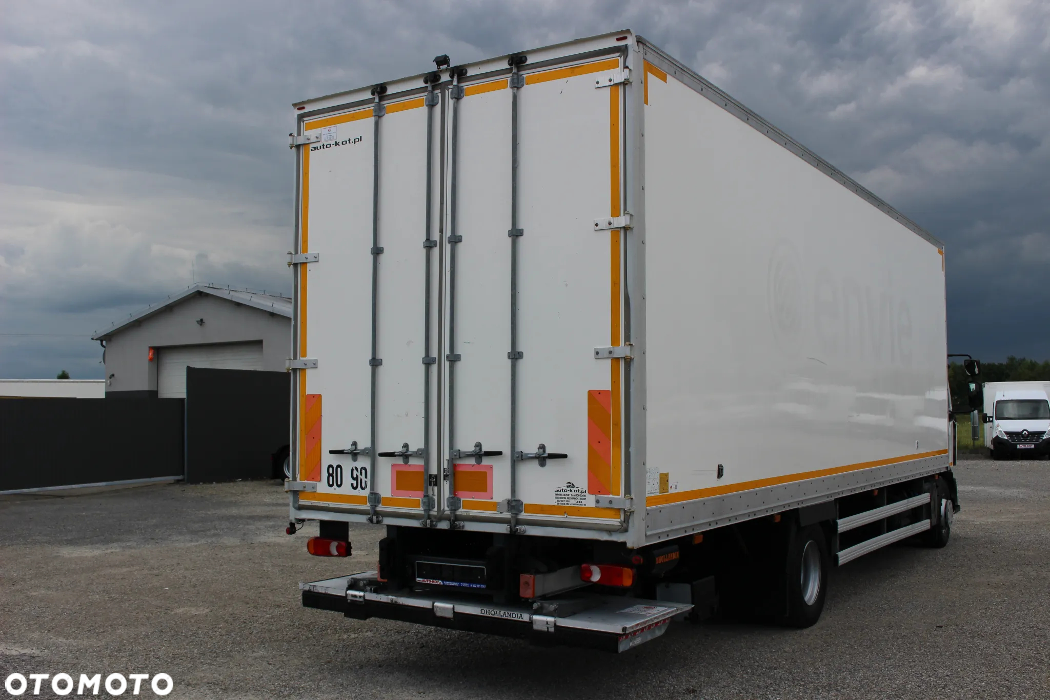 Renault D14 *240KM*/ KONTENER + WINDA /21 PALET / KLIMA / OPONY 80%/SERWIS FR/ SUPER STAN / - 11