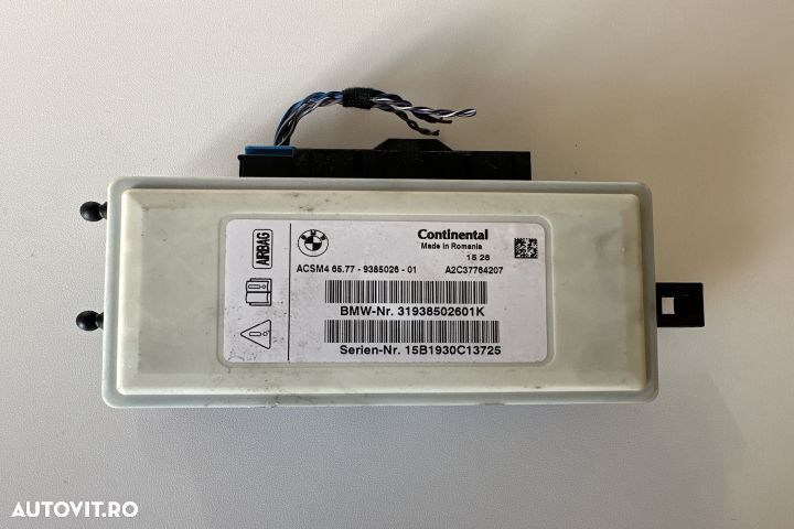 Calculator airbag ACSM4 65.77 9385026-01 BMW X5 F15 [2013 - 2018] - 1