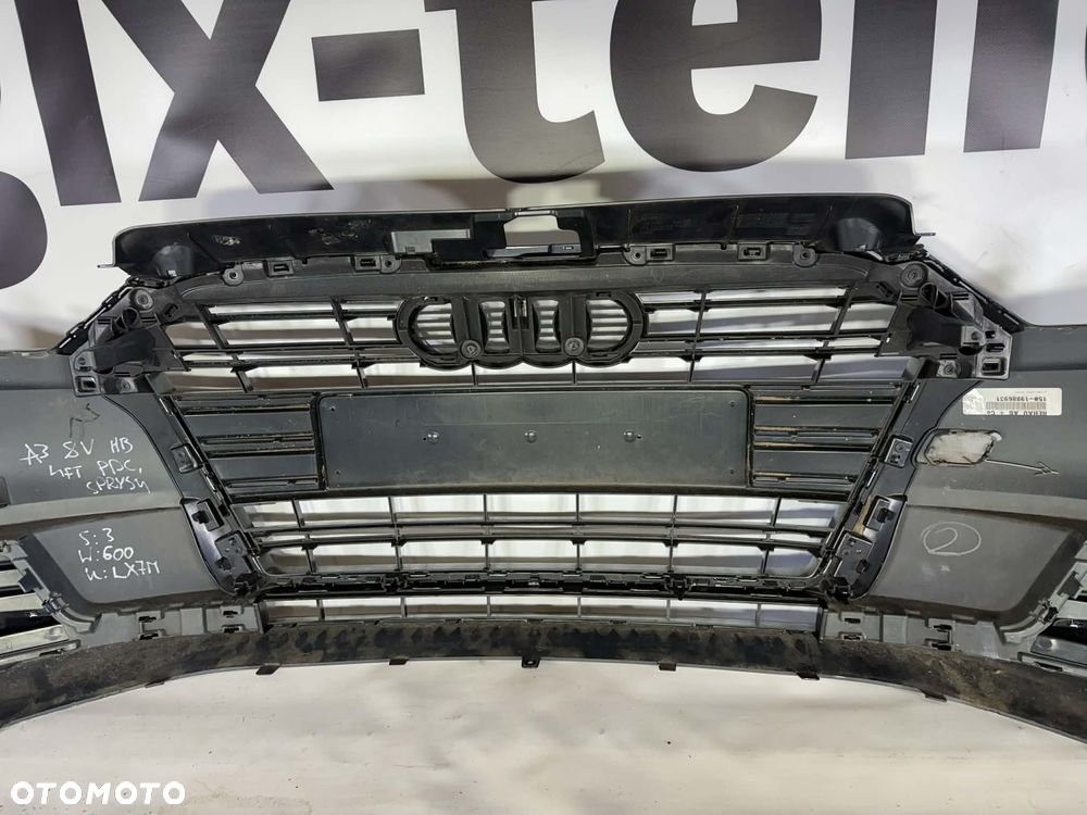 Audi A3 8V 8V3 8V4 LIFT Zderzak Przód Przedni PDC Sprysk LX7M 8V3807437AF - 12