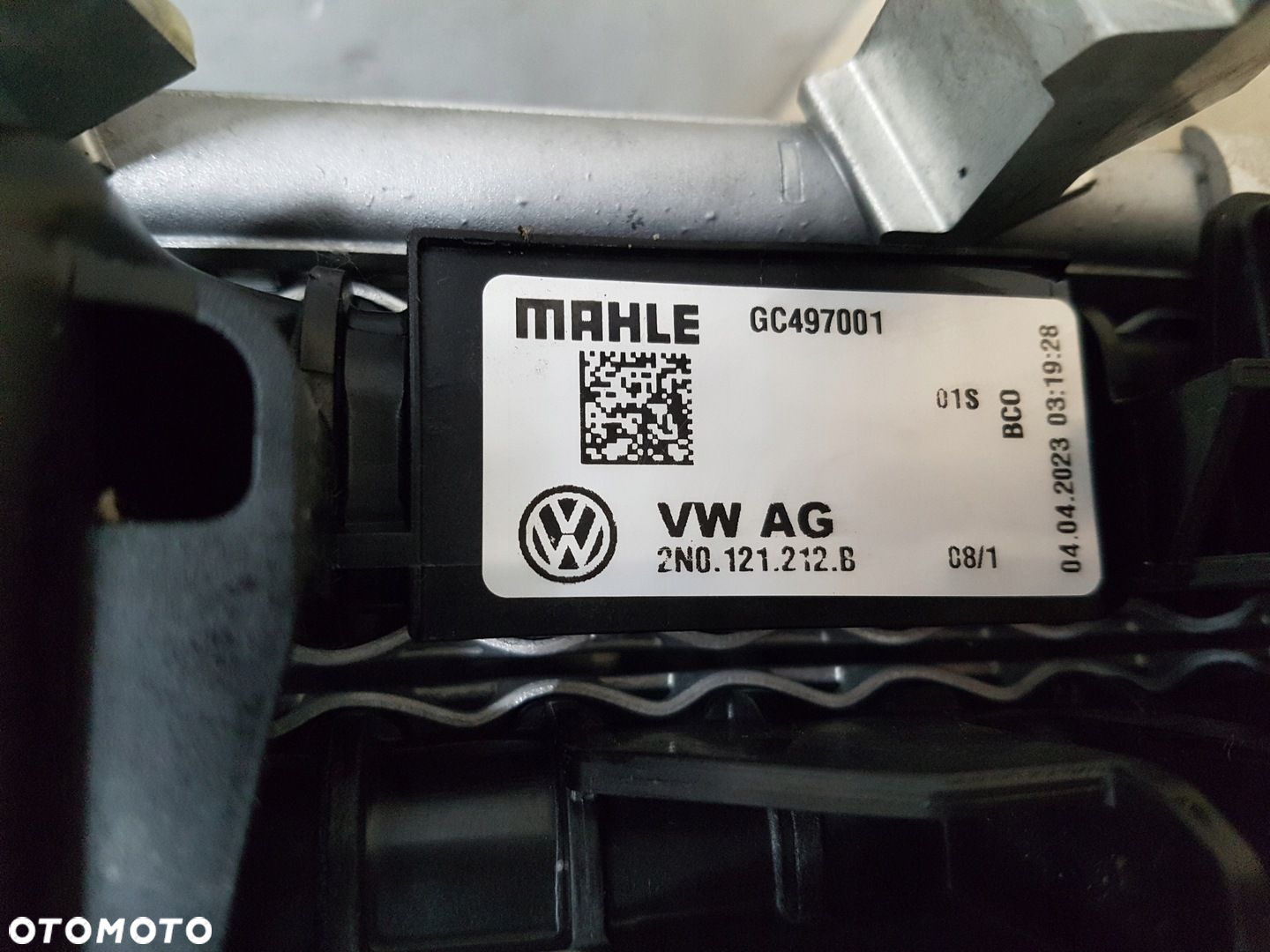 VW CRAFTER MAN TGE chłodnica wody klimatyzacji 2N0121212B - 6