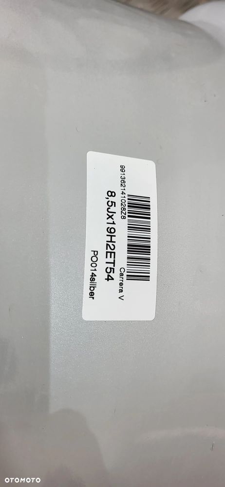 Porsche Carrera 991 4x Felga Aluminiowa 19 5x130 99136214102 - 9