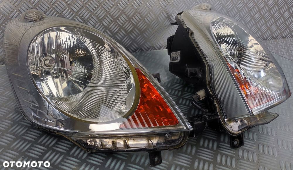 reflektor lampa lewa lewy prawa prawy przód NISSAN NOTE E11 2006-2008 EURO - 3