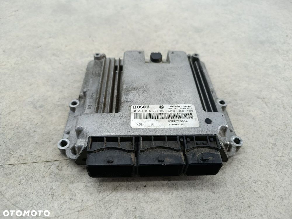 KOMPUTER, STEROWNIK RENAULT LAGUNA III 8200726880 0281015781  2.0 DCI 150KM - 1
