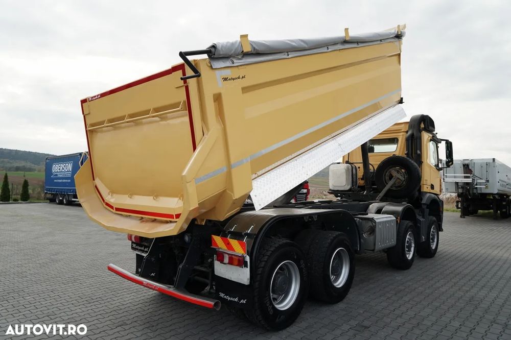 Mercedes-Benz AROCS 4145 / 8x8 / TIPPER SPATE / KH KIPPER / EURO 6 - 4
