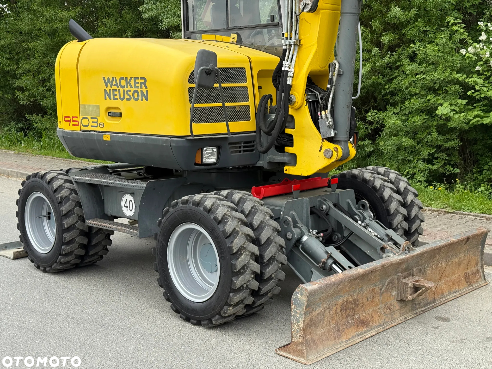 Wacker Neuson * Koparka Kołowa * Wacker Neuson 9503 * Rototilt * Bardzo Dobry Stan * - 18