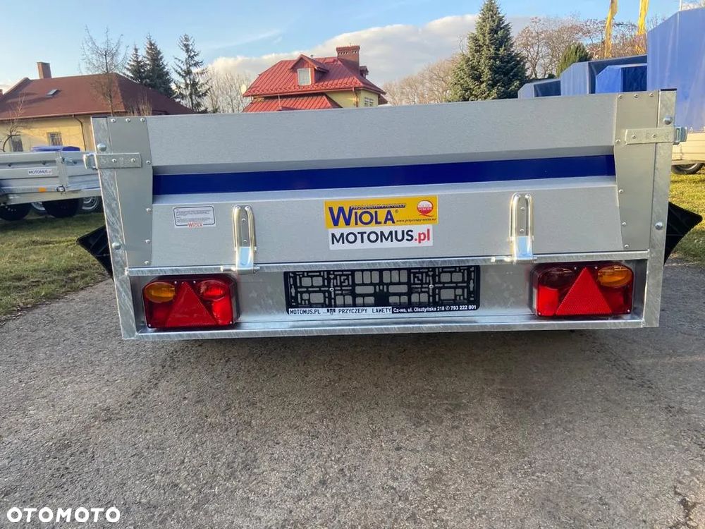 Wiola Przyczepa Wiola Krakus+ 252x132x38 2 osie spawana rama mocna DMC 750 kg - 9