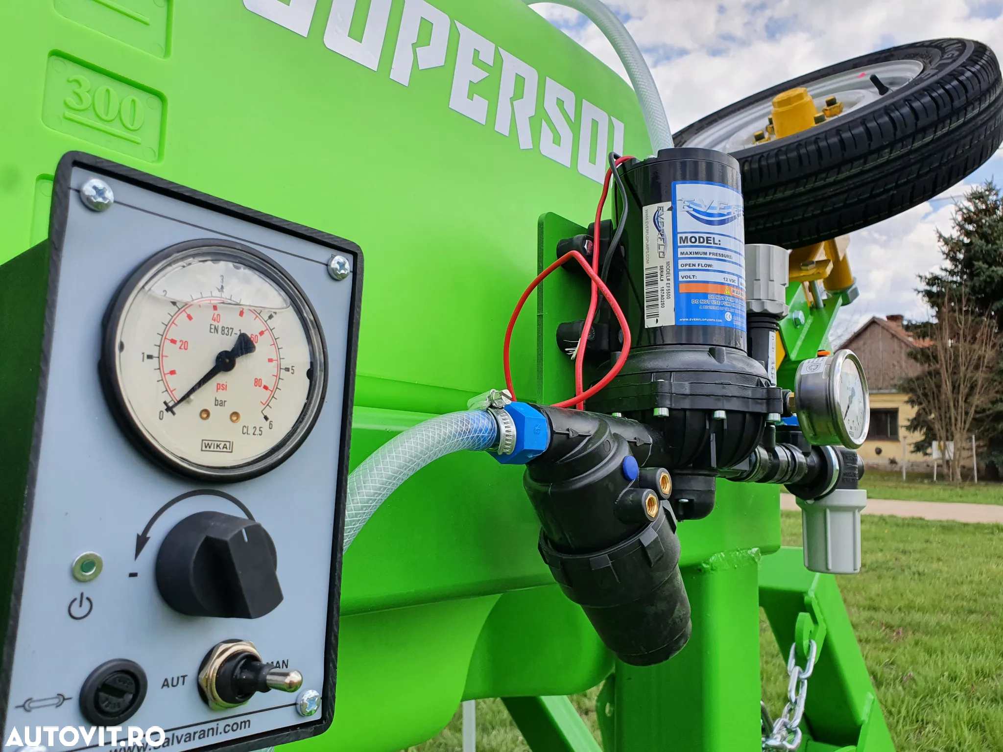 Rotor Cultivator/Prasitor cu azot/foliar lichid - 4
