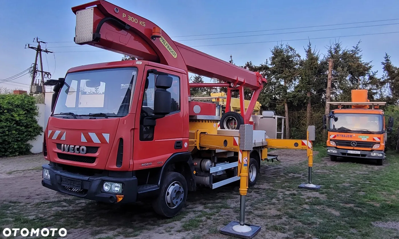Iveco podnośnik koszowy 30 m Palfinger P300 KS Wumag WT zwyżka Ruthmann Bison TKA - 4