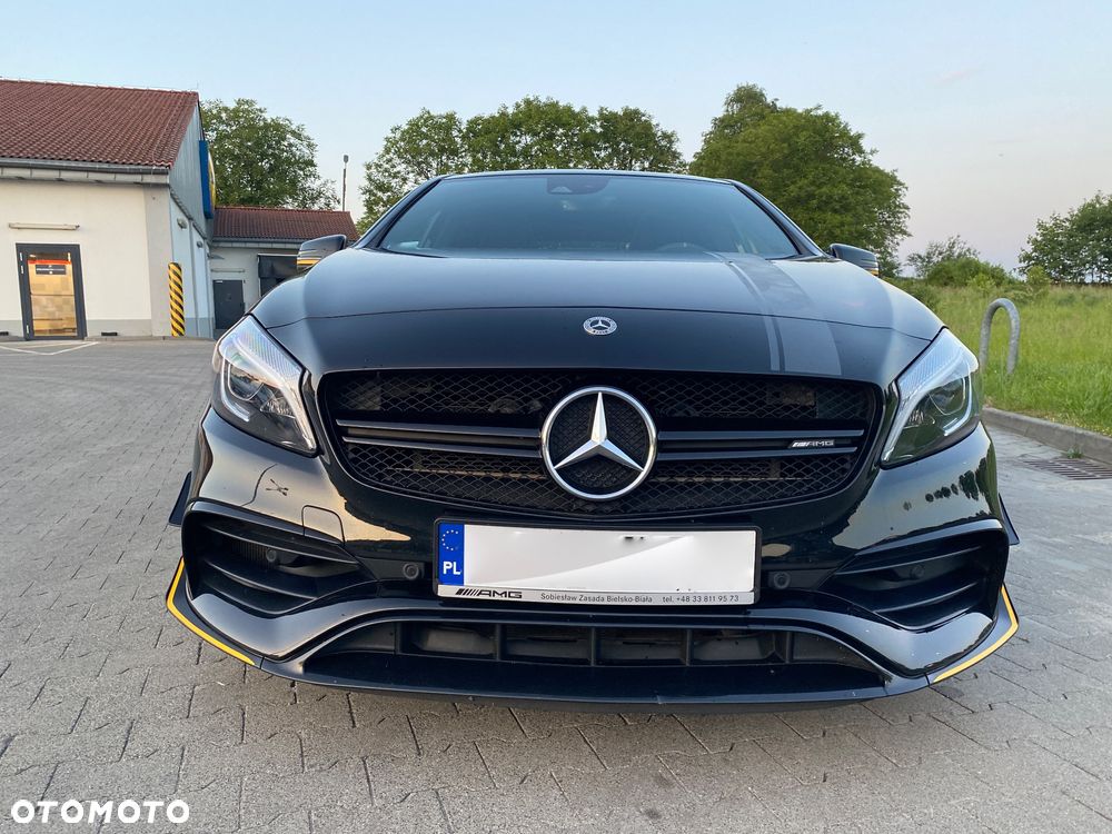 Mercedes-Benz Klasa A AMG 45 4Matic AMG Speedshift 7G-DCT Yellow Night Edition - 6