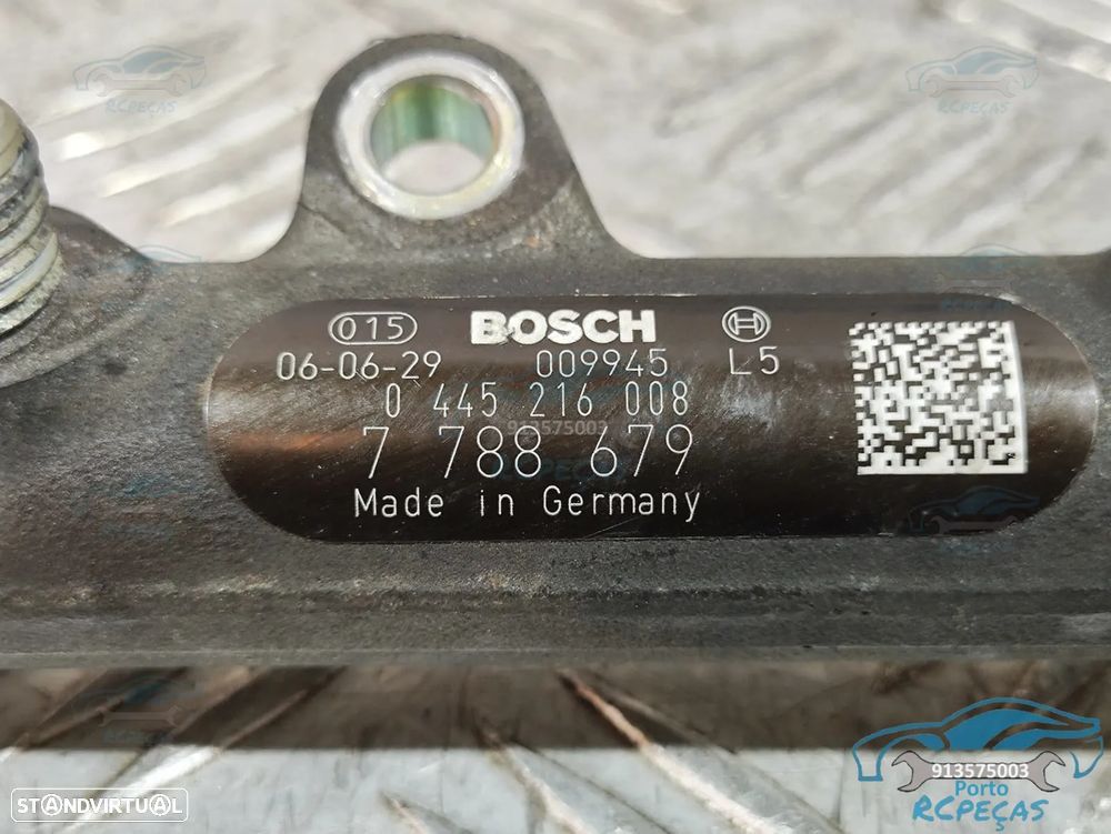 Regua de Injeção Bosch / BMW - M57D30 272cv 3.0 - 0445216008 | 7788679 - E60 E61 - 2