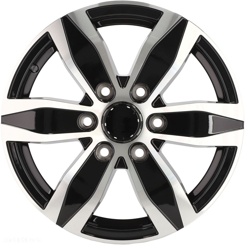 4x Felgi 16 6x130 m.in. do MERCEDES Sprinter W906 W907 W910 Wzmacniane 1200kg - YF6153 - 9