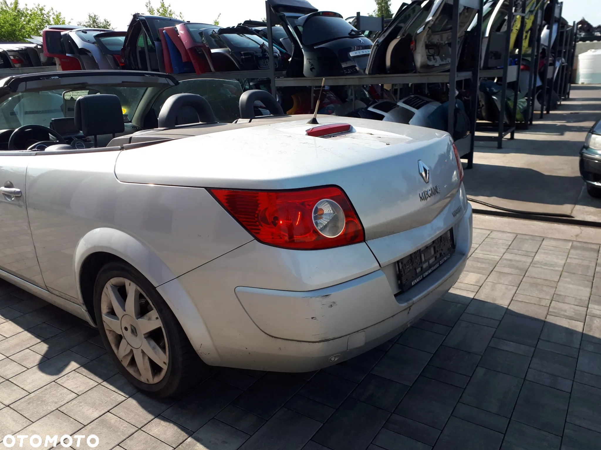 RENAULT MEGANE II LIFT CABRIO 05-09 2.0 16V KLAPA TYŁ TYLNA TED69 - 7