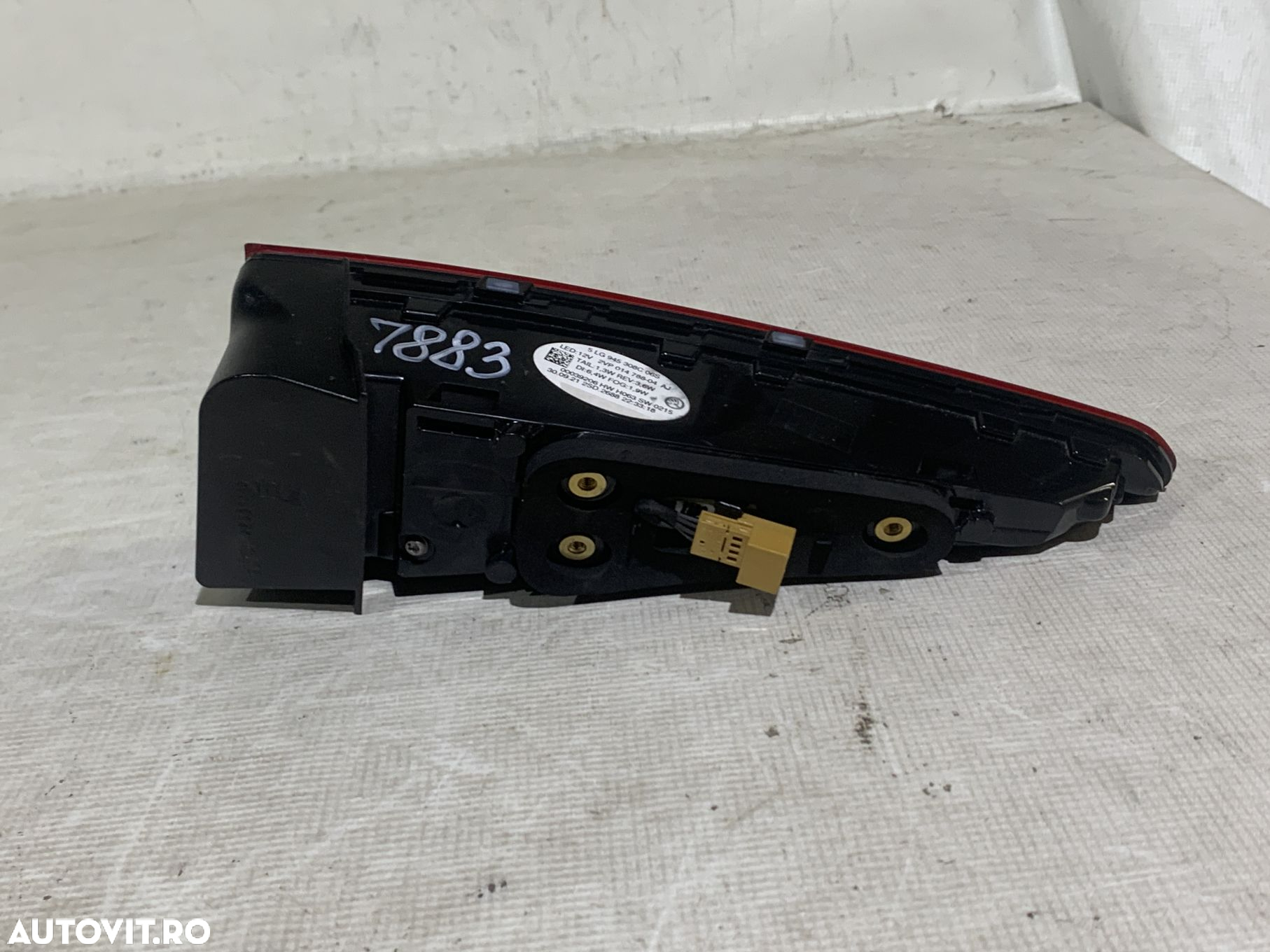 Lampa stop stanga pe hayon, Skoda Enyaq, 2021, 2022, 2023, 2024, cod origine OE 5LG945307B. - 11
