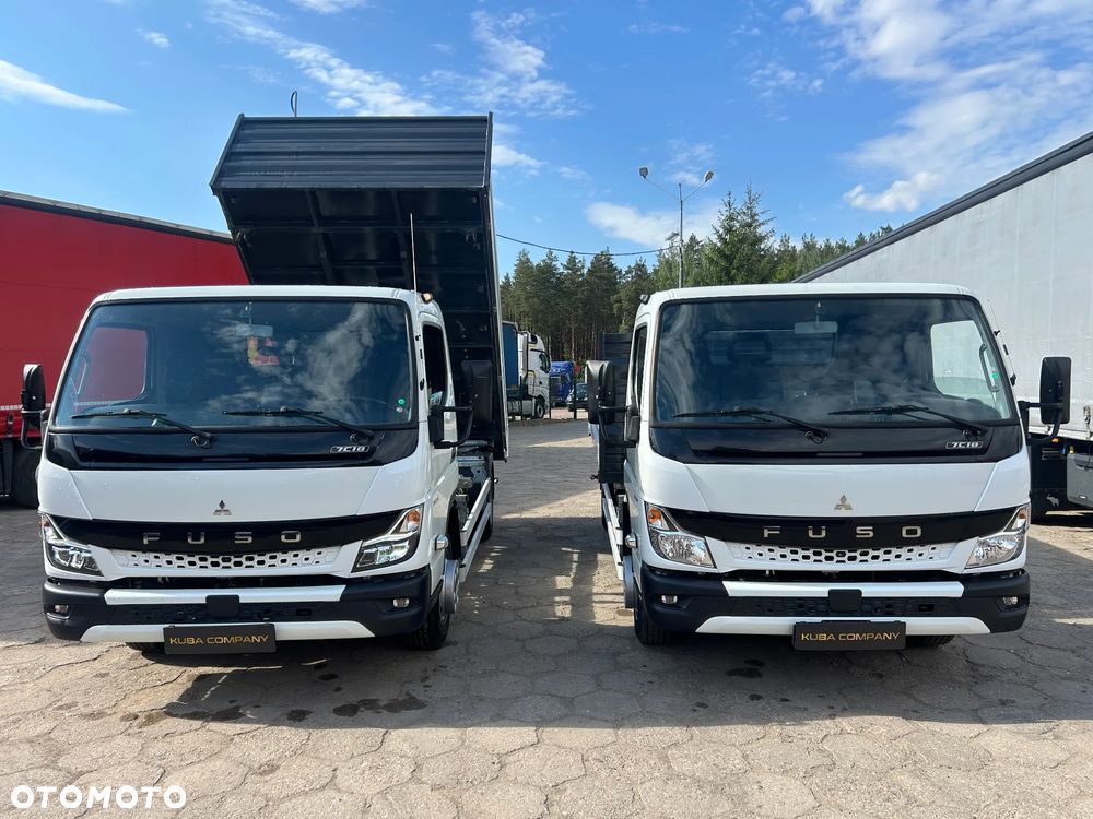 Mitsubishi FUSO CANTER 7C18 / WYWROTKA 3-STRONNA / 2 SZTUKI / TYLKO 12 TYS. KM PRZEBIEGU / POLSKI SALON / PRAWO JAZDY KATEGORIA "C' Z TACHOGRAFEM / DUŻA ŁADOWNOŚĆ 4075 KG !! - 2