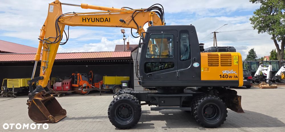 Hyundai <<Koparka Hyundai Robex 140W-7A, 2009r, 9600 Mtg. serwisowany z Niemiec!>> - 1
