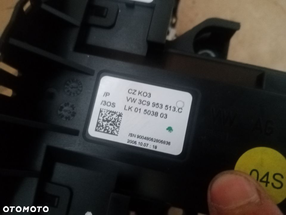 Przełącznik zespolony manetki pająk VW Passat B6 3C0 - 5